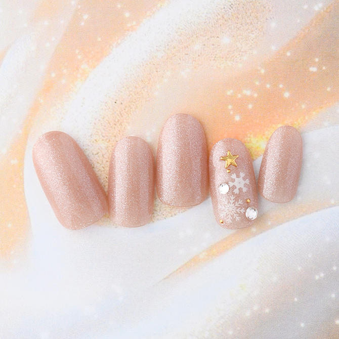 <center>ノルディックピンクにツリーのようなワンポイントを<br>(K11-CP1-L11)</center>