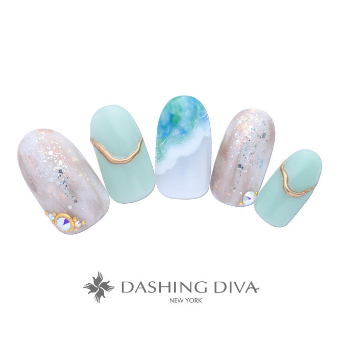 リゾートネイルのネイルデザイン ネイルサロンのダッシングディバ Dashing Diva