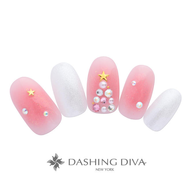 柔らかなチークにボリューム感あるツリーでXmasを盛り上げて (K11-CP1-P13)