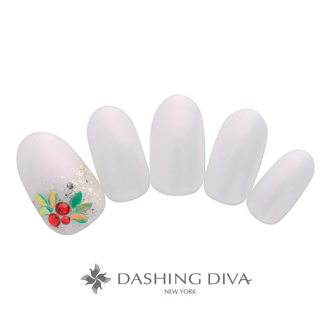 貝殻のような偏光カラーにヒイラギアートで可愛らしく(K11-CP1-L12)