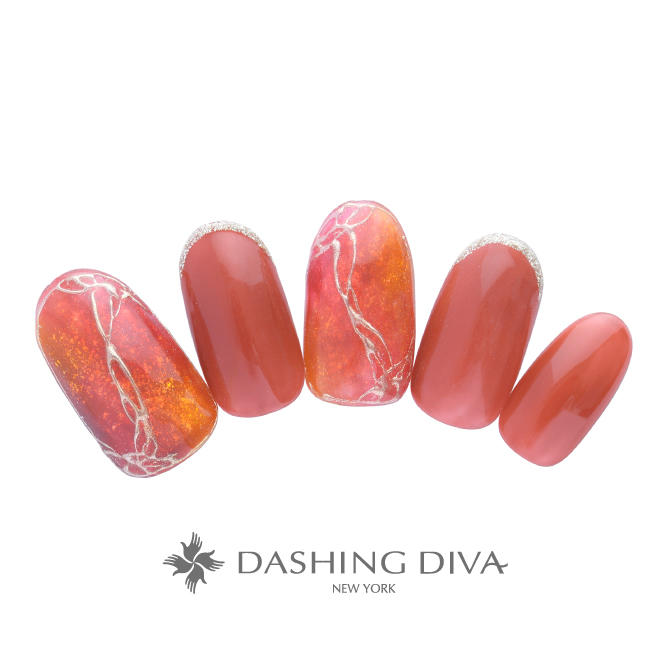 タイダイの絶妙カラーにミラーアートでリッチな手元に (K12-S12)