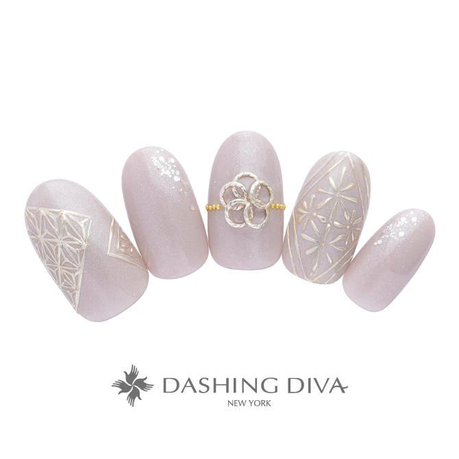 飾り結びのパーツアートは成人式や卒業式にもおすすめ（L01-CP1-ST12）