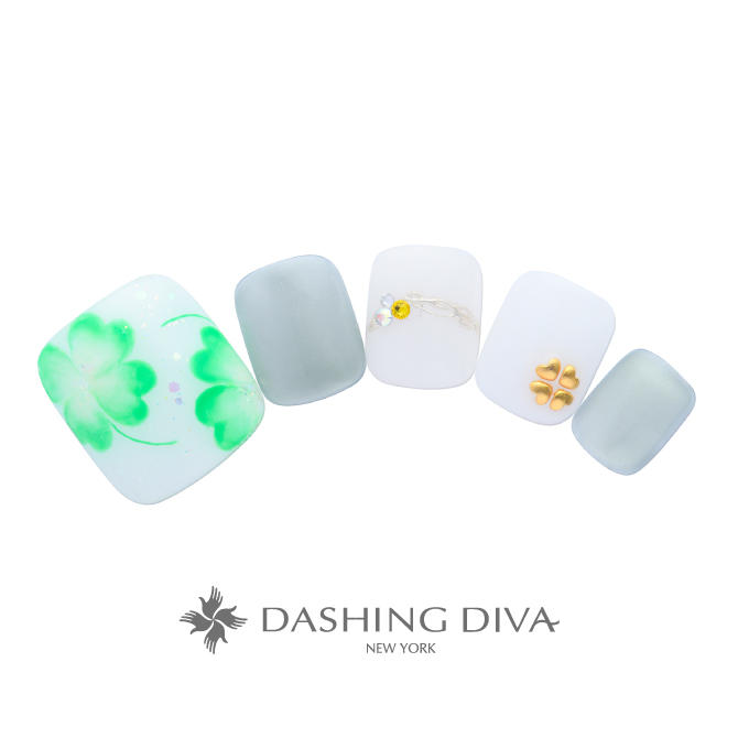 爽やかなクローバーアートで幸運をチャージして （L02-CP1-P14）