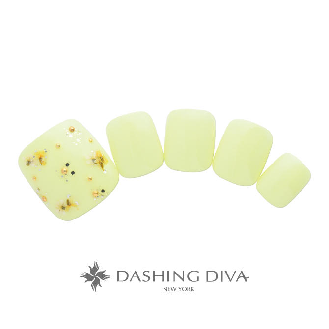 キュンと甘酸っぱいシトロンクリームに押し花を散らして（L03-L14）