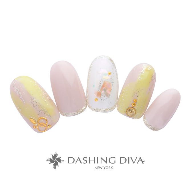 イエローがアクセント！上向き気分になれる華やぎタイダイ（L05-CP1-ST14）